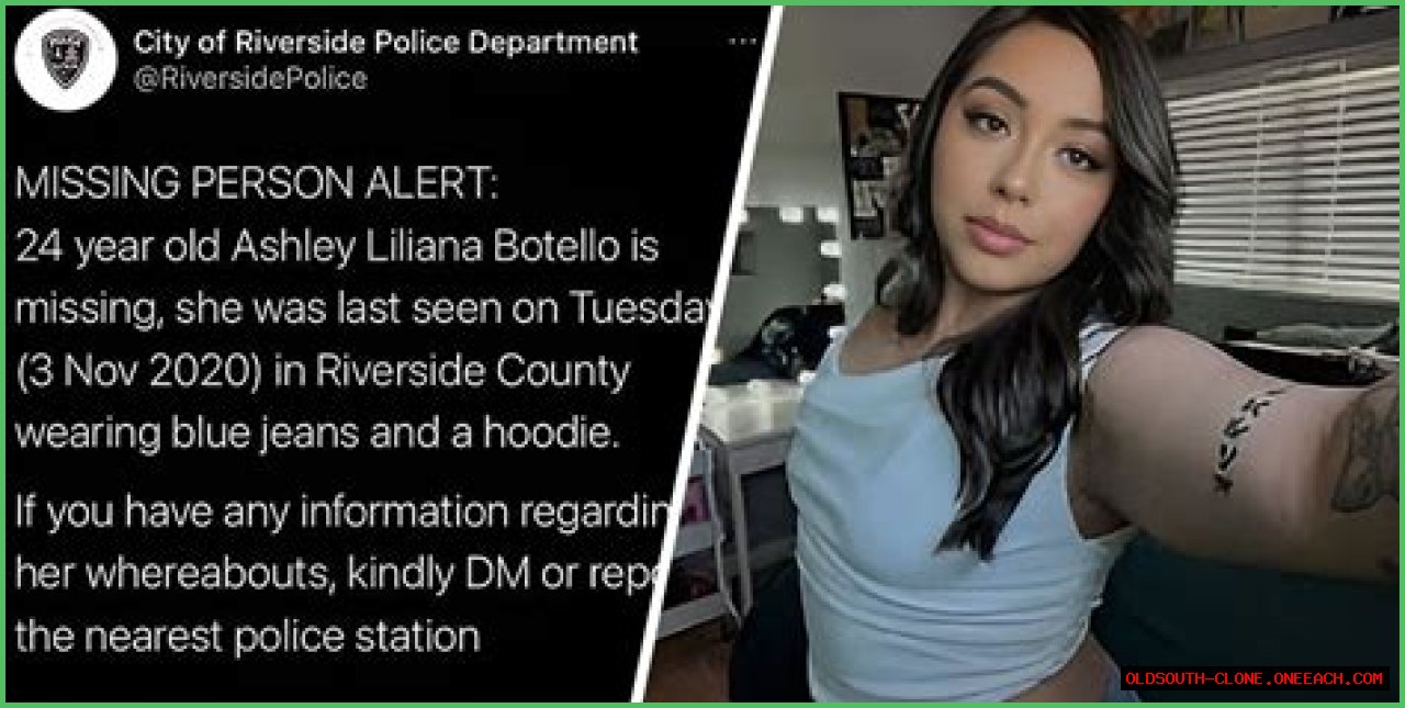 Unraveling The Mystery: The Case Of Ashley Liliana Botello Missing